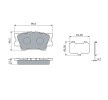 BOSCH Fren balatası seti 15, 2mm — Toyota Avalon (5)