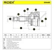 RIDEX CV mafsalı kiti Ön Aks, Tekerlek Tarafı — Mitsubishi Space Wagon (7)