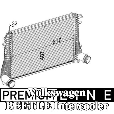MAHLE Intercooler — Volkswagen Beetle