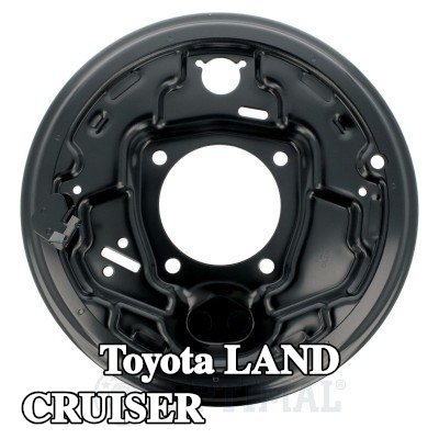 OPTIMAL لوحة دعم قرص الفرامل للمحور الخلفي الأيسر — 1990 Toyota Land Cruiser