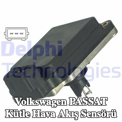 DELPHI Kütle hava akış sensörü 12V — 1990 Volkswagen Passat