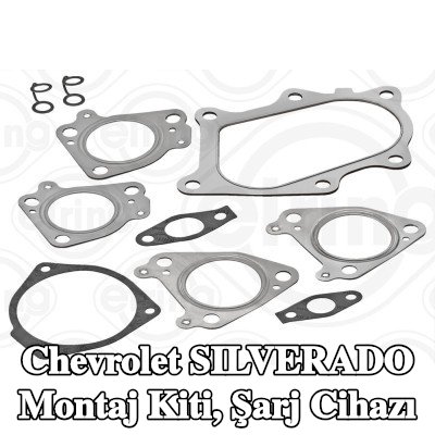 ELRING Montaj Kiti, conta/sızdırmazlık elemanları ile şarj cihazı — Chevrolet Silverado