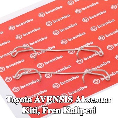 BREMBO Aksesuar Kiti, fren kaliperi — 2000 Toyota Avensis