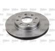 VALEO Ön aks fren diski, Outer Diameter: 236mm, Havalandırmalı, ABS sensör halkası olmadan, entegre tekerlek yatağı olmadan — 2003 Chevrolet Kalos (3)