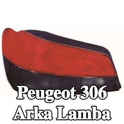 ABAKUS Arka lamba Sol, ampul içermez, ampul yuvası olmadan — Peugeot 306