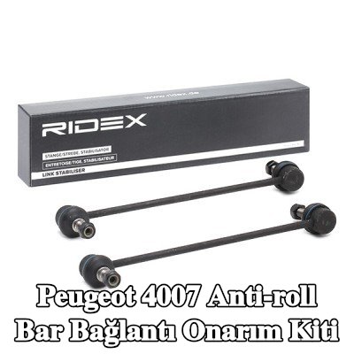 RIDEX Ön aks sol stabilizatör kolu tamir kiti, Ön Aks Sağ — Peugeot 4007