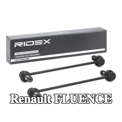 RIDEX طقم إصلاح وصلة قضيب مانع الانقلاب المحور الأمامي الأيسر, المحور الأمامي الأيمن — Renault Fluence