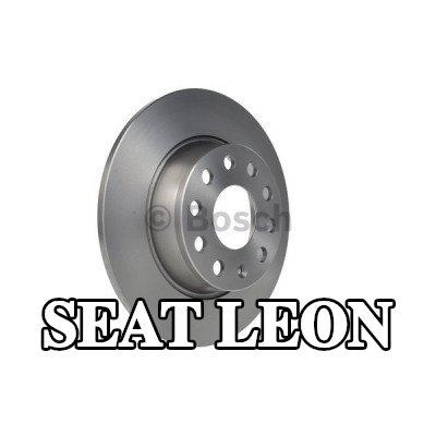 BOSCH القطر الخارجي لقرص المكابح: 272mm, صلب, مشحم — SEAT Leon