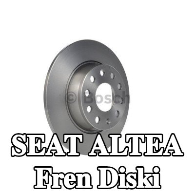 BOSCH Fren diski Dış Çap: 272mm, düz, Yağlanmış — SEAT Altea