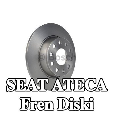 BOSCH Fren diski Dış Çap: 272mm, düz, Yağlanmış — SEAT Ateca
