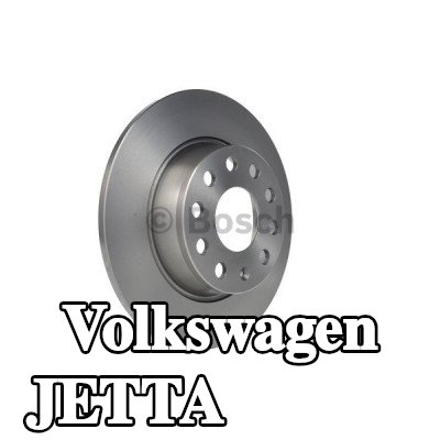 BOSCH القطر الخارجي لقرص المكابح: 272mm, صلب, مشحم — Volkswagen Jetta