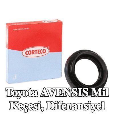 CORTECO Mil Contası, diferansiyel Tahrik Aksı — 2000 Toyota Avensis