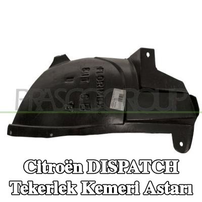 PRASCO Tekerlek kemeri kaplaması Sol Ön — 2003 Citroën Dispatch