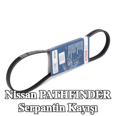 BOSCH Serpantin kayışı 820mm, Number of ribs: 4 — 2005 Nissan Pathfinder