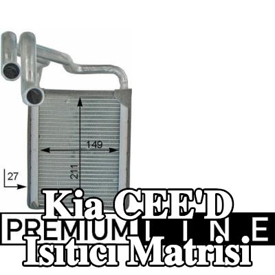 MAHLE Isıtıcı matrisi — 2011 Kia Cee'd