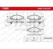 STARK Fren balatası seti Ön Aks, 17mm — 2003 Chevrolet Malibu (2)