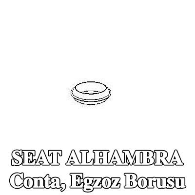 VEGAZ Conta, egzoz borusu — 2000 SEAT Alhambra