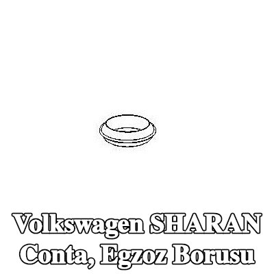 VEGAZ Conta, egzoz borusu — 2000 Volkswagen Sharan