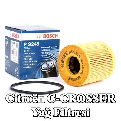 BOSCH Conta/sızdırmazlık elemanlı yağ filtresi — 2007 Citroën C-crosser