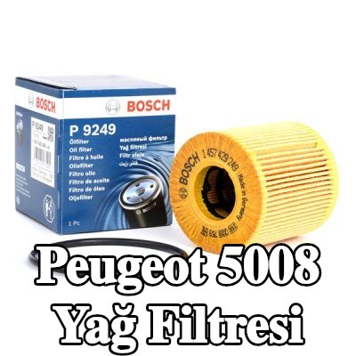 BOSCH Conta/sızdırmazlık elemanlı yağ filtresi — 2012 Peugeot 5008