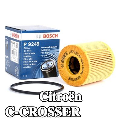 BOSCH فلتر الزيت مع حشية/مانع تسرب — 2007 Citroën C-crosser