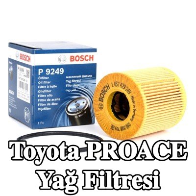 BOSCH Conta/sızdırmazlık elemanlı yağ filtresi — 2016 Toyota Proace