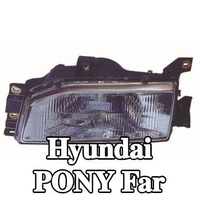 ABAKUS Far Sol, H4, ampul içermez — Hyundai Pony