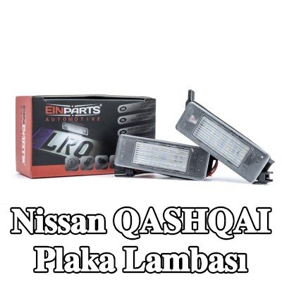 EINPARTS Plaka lambası — Nissan Qashqai