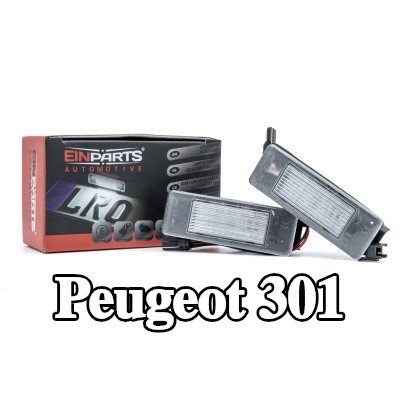 EINPARTS مصباح لوحة الترخيص — Peugeot 301