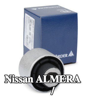 LEMFÖRDER جلبة الذراع الخلفي / ذراع التعليق المحور الأمامي, السفلي, الخلفي, كلا الجانبين — 2000 Nissan Almera