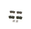 BOSCH Fren balatası seti 13, 6mm, gıcırtı önleyici plaka ile, cıvata/vida ile, montaj kılavuzu ile — 2002 Ford Focus (6)