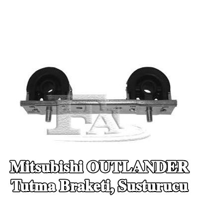 VEGAZ Tutma braketi, susturucu — Mitsubishi Outlander