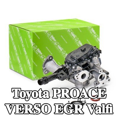 VALEO Contalı/sızdırmazlık elemanlı EGR valfi, EGR soğutucusuz — 2016 Toyota Proace Verso