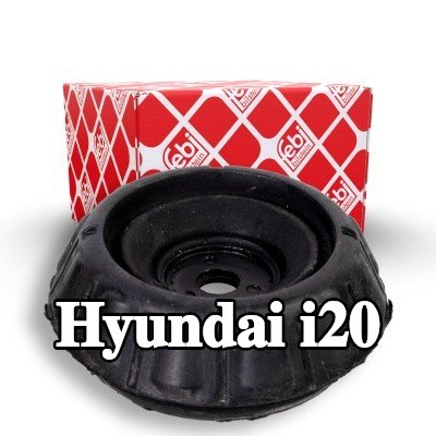 FEBI BILSTEIN حامل الدعامة العلوية للمحور الأمامي الأيسر, المحور الأمامي الأيمن, بدون محمل كروي — Hyundai i20