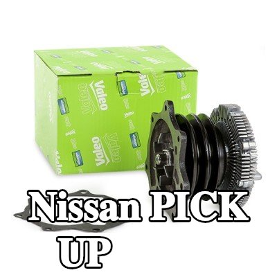 VALEO مضخة مياه بدون غطاء, مع حشيات/مانعات تسرب — 1990 Nissan Pick Up