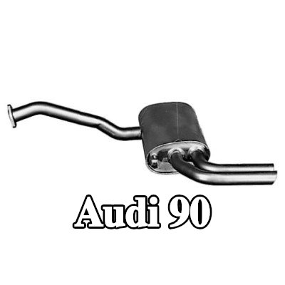VEGAZ كاتم الصوت الخلفي الخلفي, 1730mm — Audi 90