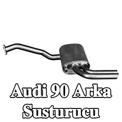 VEGAZ Arka susturucu Arka, 1730mm — Audi 90