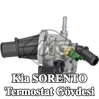 Metalcaucho Conta/sızdırmazlık elemanı ile termostat muhafazası, sensörlü — 2002 Kia Sorento
