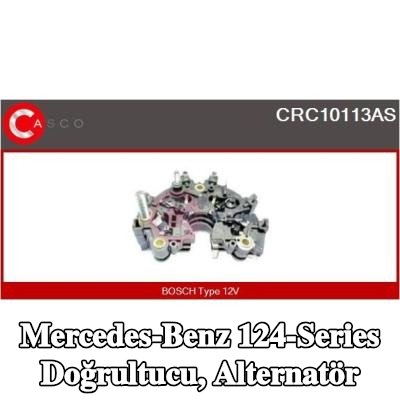 CASCO Doğrultucu, alternatör — Mercedes-Benz 124-Series
