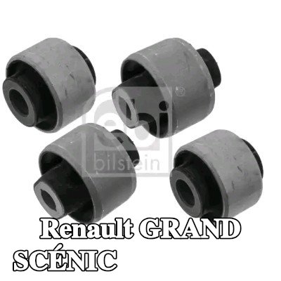 FEBI BILSTEIN طقم إصلاح ذراع التحكم للمحور الأمامي, المحور الأمامي السفلي, الخلفي — Renault Grand Scénic
