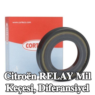 CORTECO Mil Keçesi, diferansiyel — 2000 Citroën Relay
