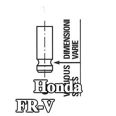 FRECCIA صمام السحب ساق الصمام المطلي بالنيتريد — 2004 Honda Fr-v