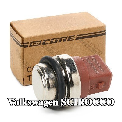 goCORE مفتاح درجة الحرارة, مصباح تحذير سائل التبريد 60°C — Volkswagen Scirocco