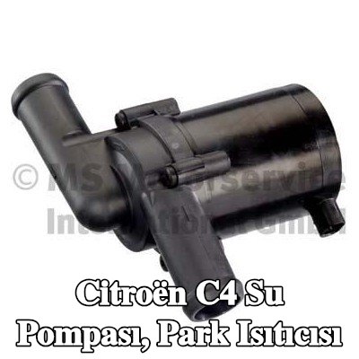 PIERBURG Su Pompası, park ısıtıcısı — Citroën C4