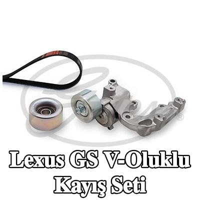 GATES V-Ribbed Kayış Seti Micro-V Kiti, Micro-V® Stretch Fit™ — Lexus Gs