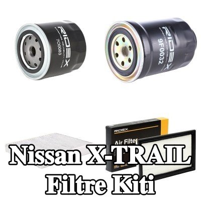RIDEX Filtre kiti — 2012 Nissan X-trail