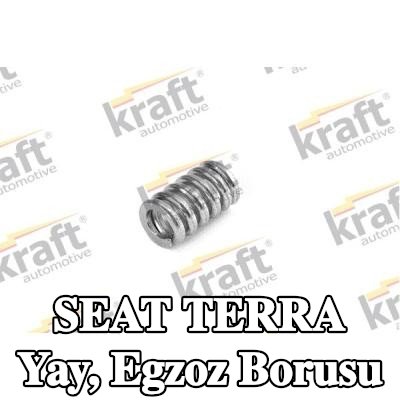 KRAFT Yay, egzoz borusu — SEAT Terra