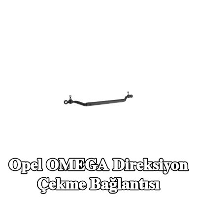 FEBI BILSTEIN Direksiyon çekme çubuğu, orta, Ön Aks, somunlu — Opel Omega