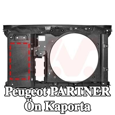 VAN WEZEL Ön Kaporta — Peugeot Partner