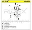 RIDEX وصلة كروية للمحور الأمامي, يسار, السفلي, 12, 7mm, مع ملحقات — Renault 4 (9)